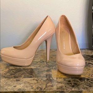 Nude Patent Leather Heels